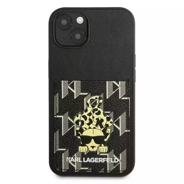 Karl Lagerfeld Karlimals Cardslot case for iPhone 13 - black 2