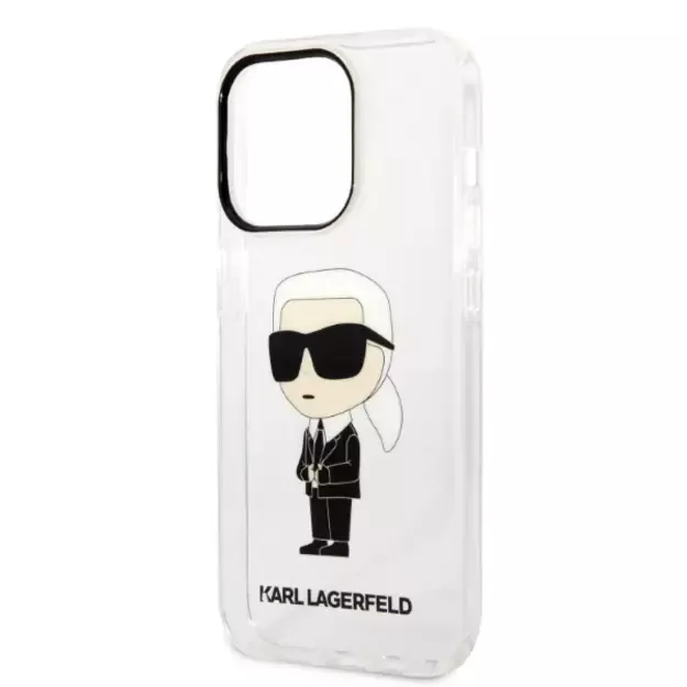 Karl Lagerfeld Ikonik Karl case for iPhone 14 Pro - transparent 11