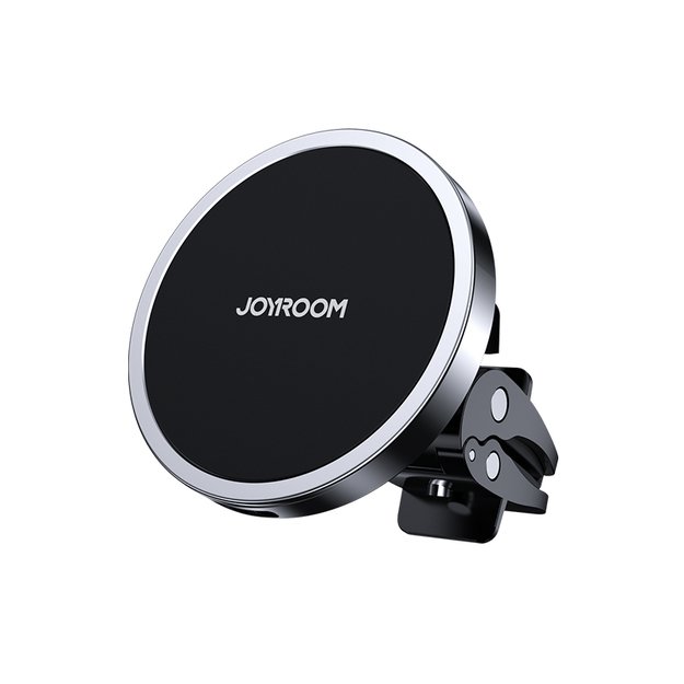 Joyroom Car Magnetic Holder Qi Wireless Inductive Charger 15W (MagSafe Compatible for iPhone) Black (JR-ZS240) 15
