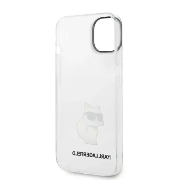 Karl Lagerfeld Ikonik Choupette case for iPhone 14 Plus - transparent 13