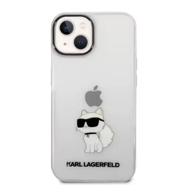 Karl Lagerfeld Ikonik Choupette case for iPhone 14 Plus - transparent 9