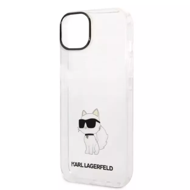 Karl Lagerfeld Ikonik Choupette case for iPhone 14 Plus - transparent 12