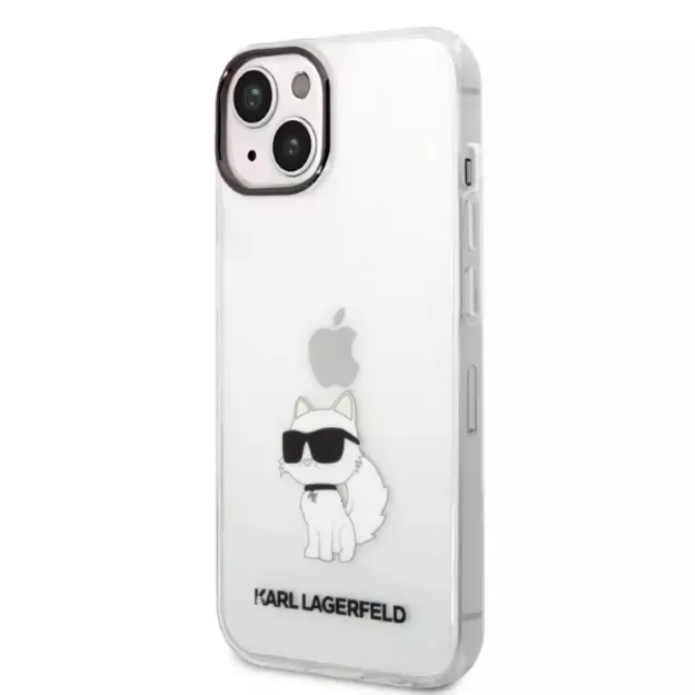 Karl Lagerfeld Ikonik Choupette case for iPhone 14 Plus - transparent 8