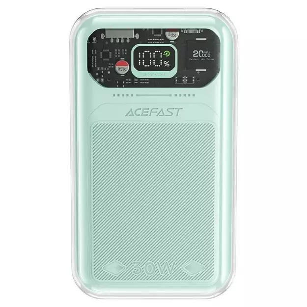 Acefast powerbank 20000mAh Sparkling Series fast charging 30W green (M2)