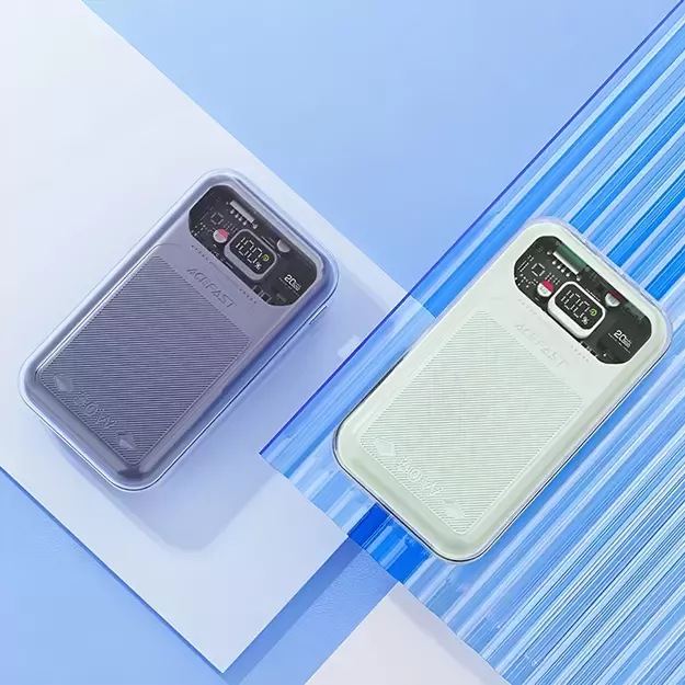 Acefast powerbank 20000mAh Sparkling Series fast charging 30W green (M2) 9
