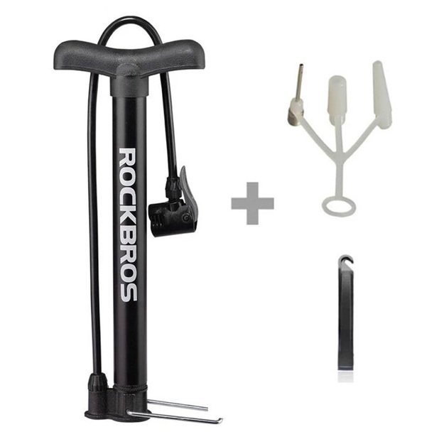 Rockbros A320 floor bicycle pump - black 2
