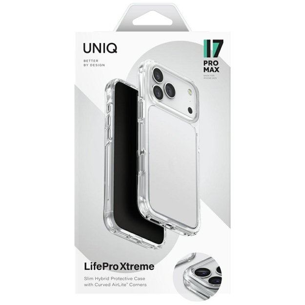 Uniq Lifepro Xtreme Case for iPhone 17 Pro Max - Transparent 5