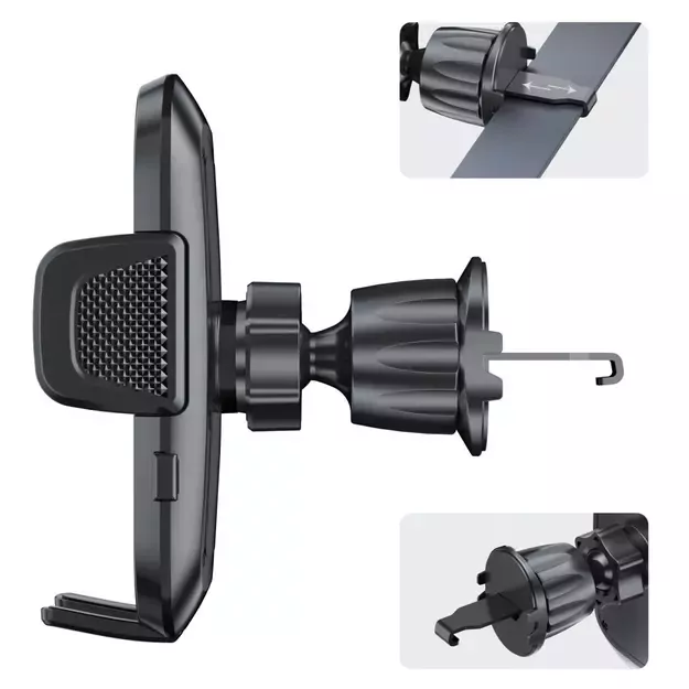 Tech-Protect V8 Car Holder for CD Slot or Air Vent Mount - Black 6