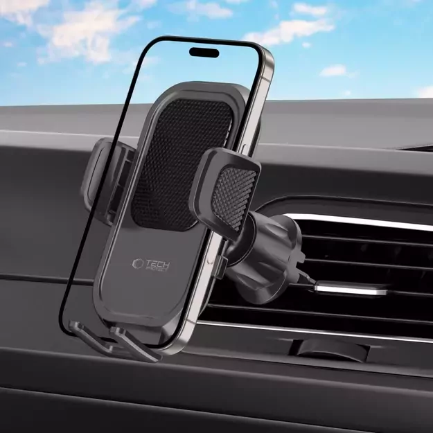 Tech-Protect V8 Car Holder for CD Slot or Air Vent Mount - Black 7