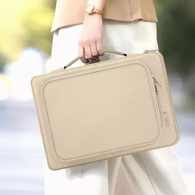 Tech-Protect Basic Bag for 13-14&quot  laptop - beige 10