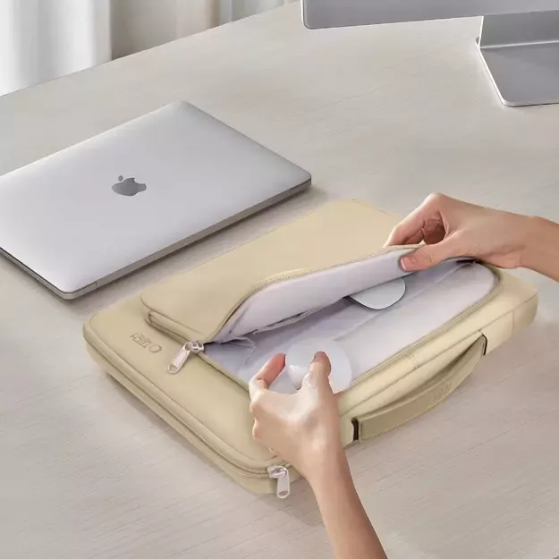 Tech-Protect Basic Bag for 13-14&quot  laptop - beige 7
