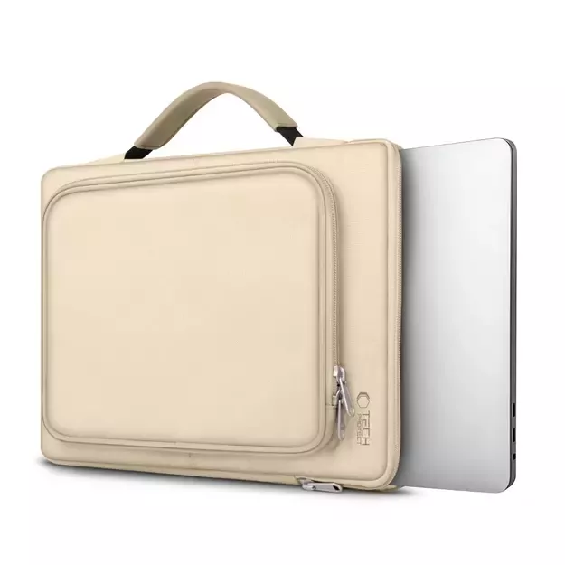 Tech-Protect Basic Bag for 13-14&quot  laptop - beige 2