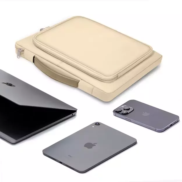 Tech-Protect Basic Bag for 13-14&quot  laptop - beige 6