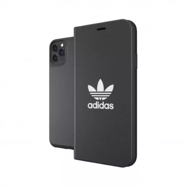 Adidas OR Booklet Case Basic for iPhone 11 Pro Max - Black and White 11
