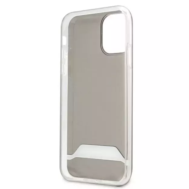 AMG Electroplate Black&amp White Case for iPhone 11 / XR 6.1&quot  - Transparent 12