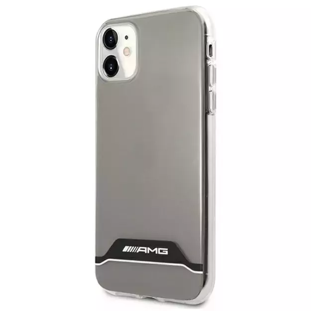 AMG Electroplate Black&amp White Case for iPhone 11 / XR 6.1&quot  - Transparent 7