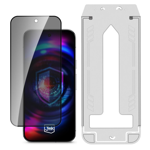 3mk Hardglass Max Privacy Tempered Glass for Google Pixel 9 / 9 Pro 11