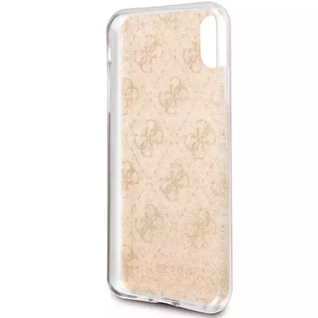 Guess 4G Glitter iPhone X/Xs Case - Gold 9