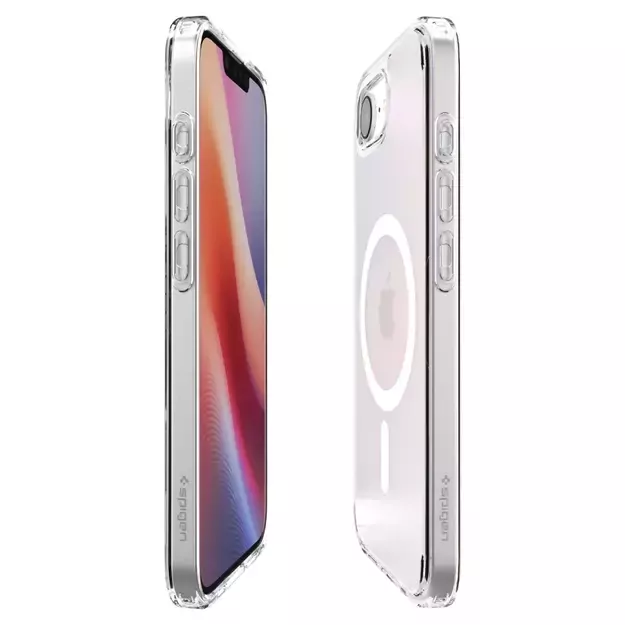 Spigen Ultra Hybrid MagSafe iPhone 16e Case - White, Translucent 6