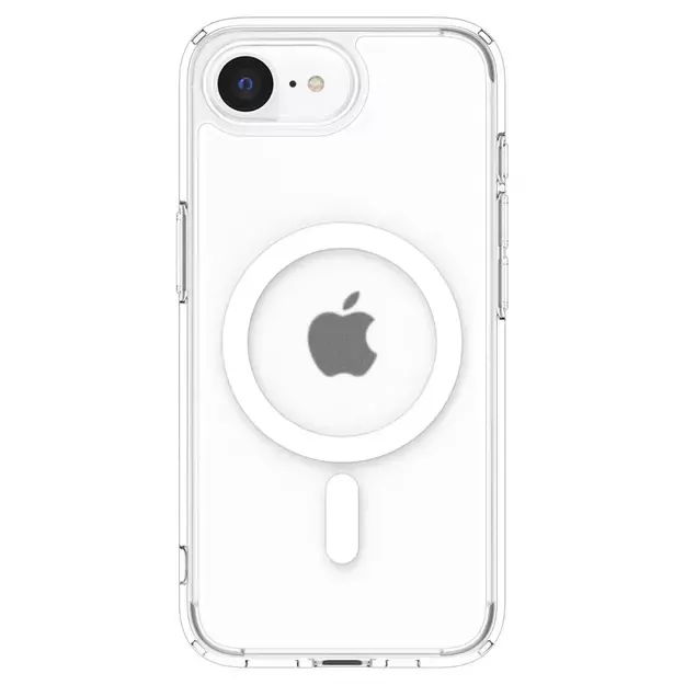 Spigen Ultra Hybrid MagSafe iPhone 16e Case - White, Translucent 1