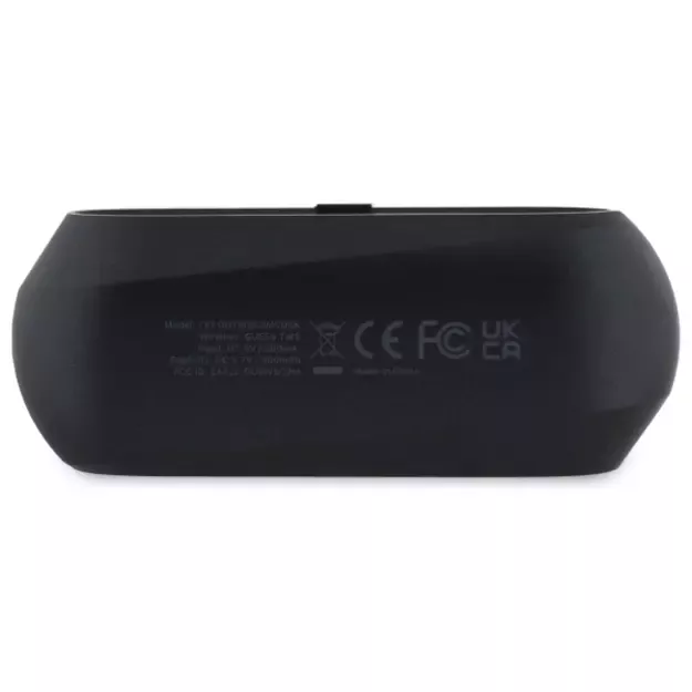 Guess Elongated Metallic Printed Logo Bluetooth TWS Headphones + Docking Station - Black 10