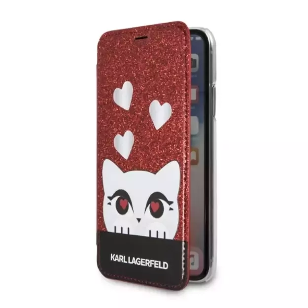 Karl Lagerfeld Valentine iPhone X/XS Case - Red 7