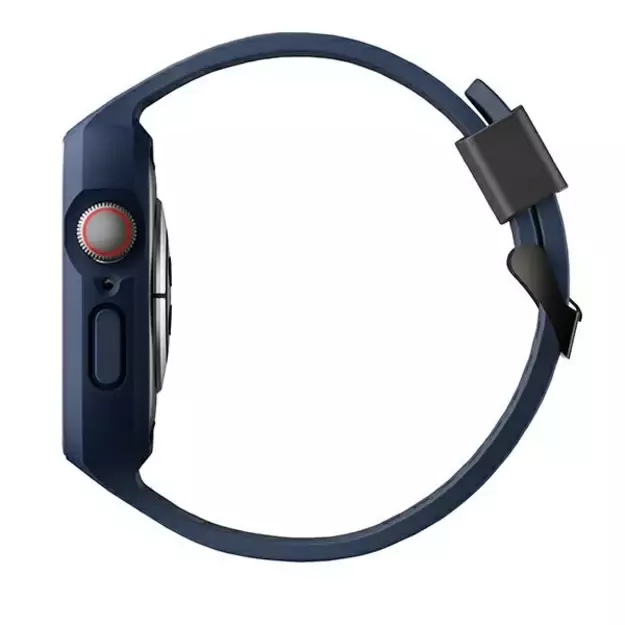 Uniq Monos 2 in 1 Set Strap + Case for Apple Watch 45 / 44 mm - Blue 6