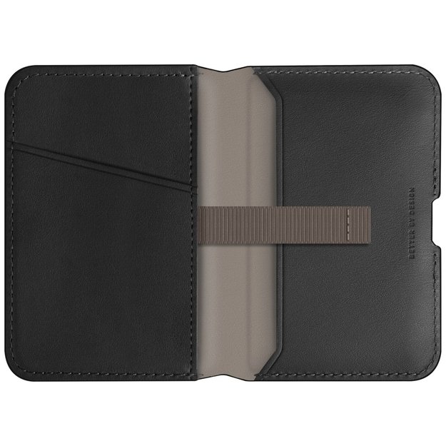 Uniq Lyden DS RFID Magnetic Wallet with Phone Stand - Black 1
