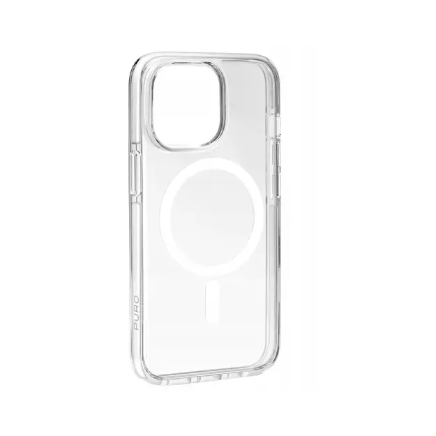Puro Cover in TPU+PC  LITE MAG  with Magsafe for iPhone 16E, transparent
