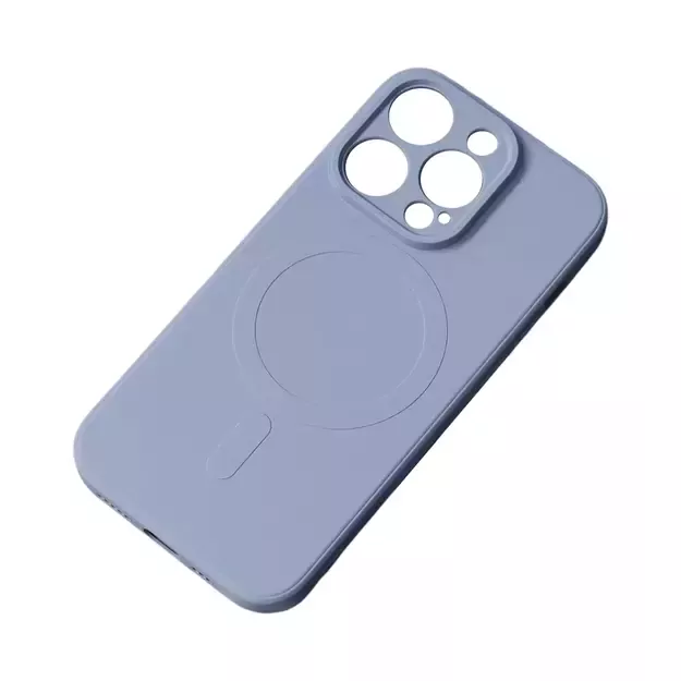 Samsung Galaxy S25 Edge Silicone Case with MagSafe - Gray