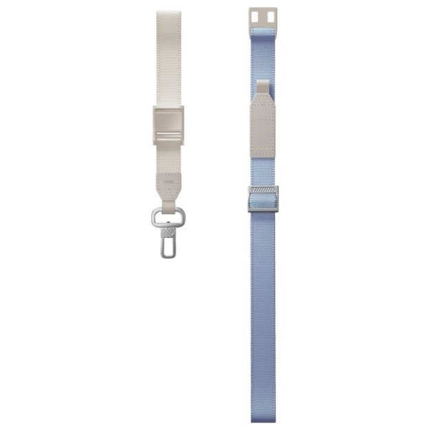 Uniq Vista 2-in-1 phone lanyard - blue and beige 1