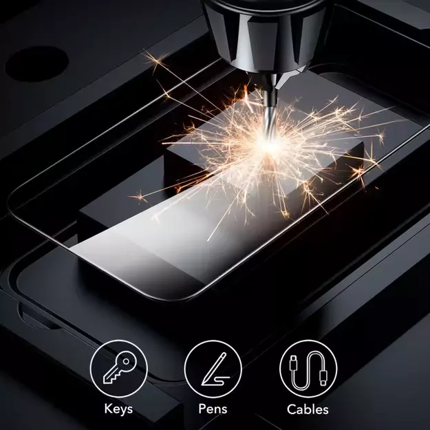 ESR Tempered Glass 2-PACK for iPhone 16 - transparent 6