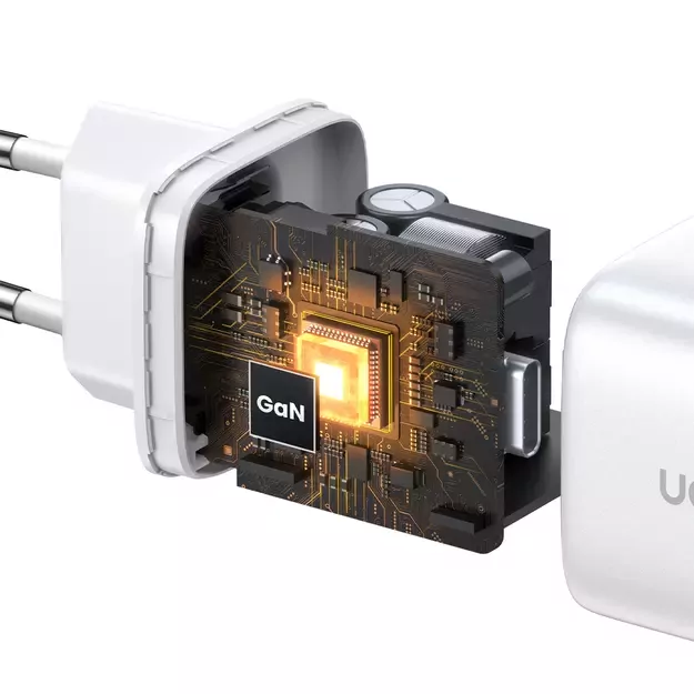 GaN Fast Charger 2 x USB-C 45W QC PD Ugreen CD294 - White 8