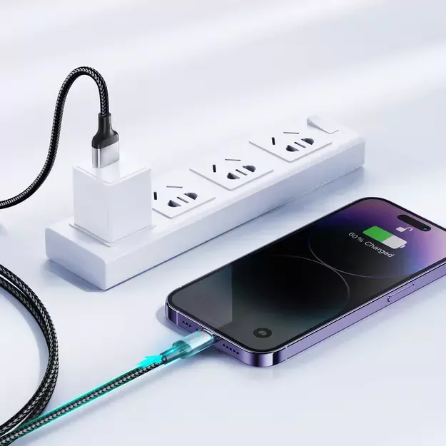 Joyroom Extraordinary Series A10 Lightning / USB-C PD 20W cable 1.2 m - black 22