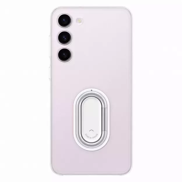 Samsung Clear Gadget Case for Samsung Galaxy S23+ cover ring holder stand transparent (EF-XS916CTEGWW)