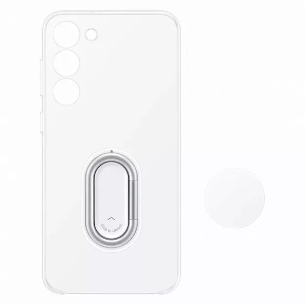 Samsung Clear Gadget Case for Samsung Galaxy S23+ cover ring holder stand transparent (EF-XS916CTEGWW) 18