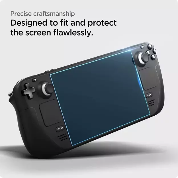 Spigen Glas.tR EZ Fit Tempered Glass for Steam Deck 3