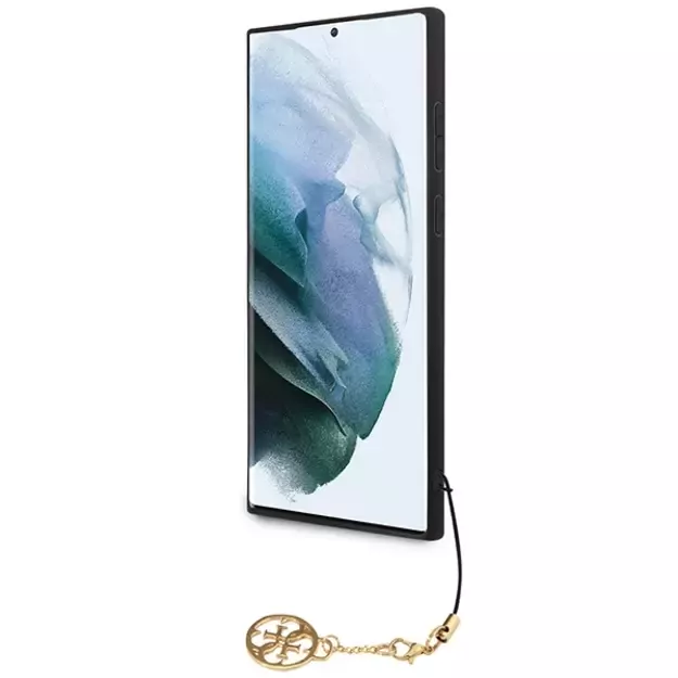 Guess GUHCS23LGF4GGR S23 Ultra S918 grey/grey hardcase 4G Charms Collection 4