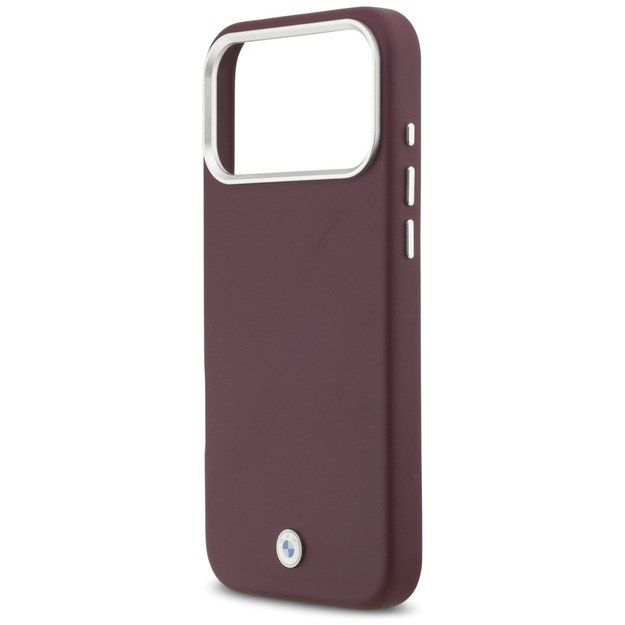 BMW Sign Full Wrapped Metal MagSafe Case for iPhone 17 Pro Max - Red 5