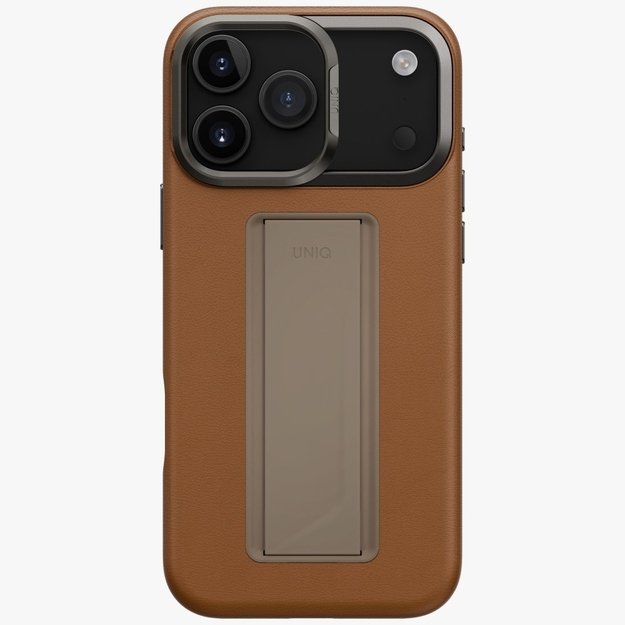 Uniq Heldro Pro Magclick Charging Case for iPhone 17 Pro Max - Brown 1