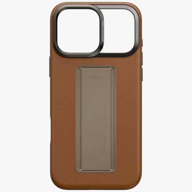Uniq Heldro Pro Magclick Charging Case for iPhone 17 Pro Max - Brown 4