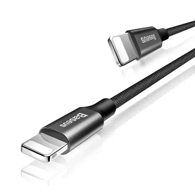 Baseus Yiven fabric braided cable USB / Lightning 1.2M black (CALYW-01) 5
