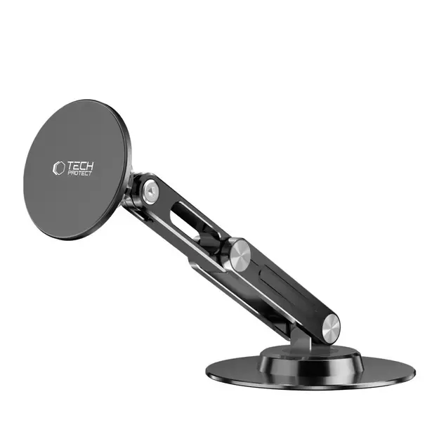 Tech-Protect DPT100 Magnetic MagSafe Desk Phone Holder - Black 6