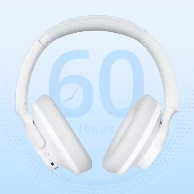 Tronsmart SOUNFII Q20S Hybrid ANC Wireless Headphones with Active Noise Cancelling - White 10