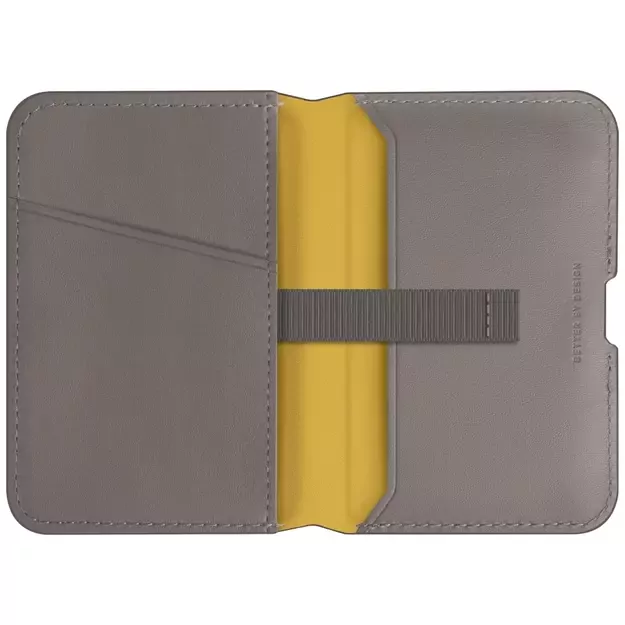 Uniq Lyden DS RFID Magnetic Wallet with Phone Stand - Gray 1