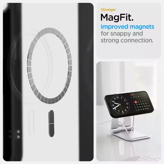 Spigen Liquid Air Mag MagSafe iPhone 16e Case - Matte Black 12