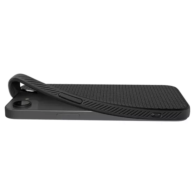Spigen Liquid Air Mag MagSafe iPhone 16e Case - Matte Black 10