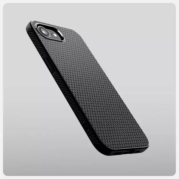 Spigen Liquid Air Mag MagSafe iPhone 16e Case - Matte Black 11