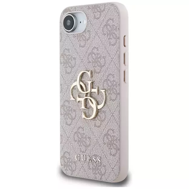 Guess 4G Big Logo iPhone 16e Case - Pink 1