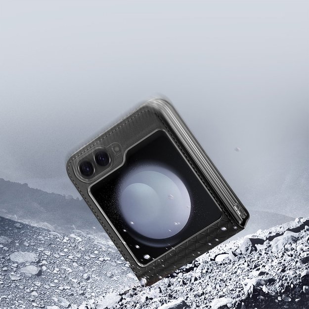 Dux Ducis Brill leather case for Samsung Galaxy Z Flip 6 - black 7